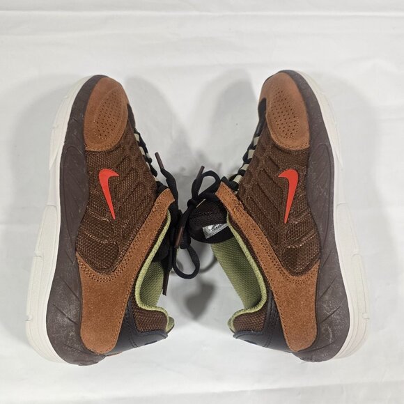 Nike SB Vertebrae Athletic Sneakers Men Size 6.5 Brown Low Top Lace Up New - Picture 7 of 10
